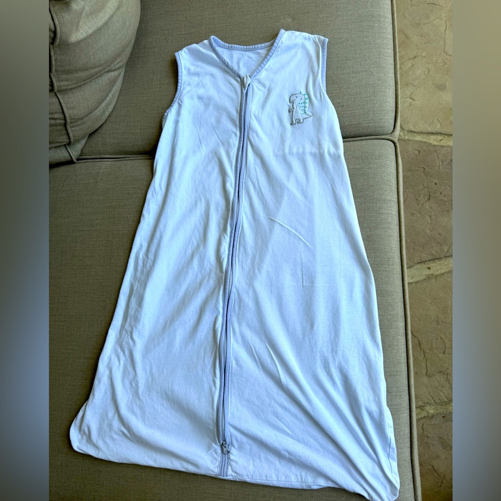 Tillyou, Baby, Sleep Sack, White, Size Large